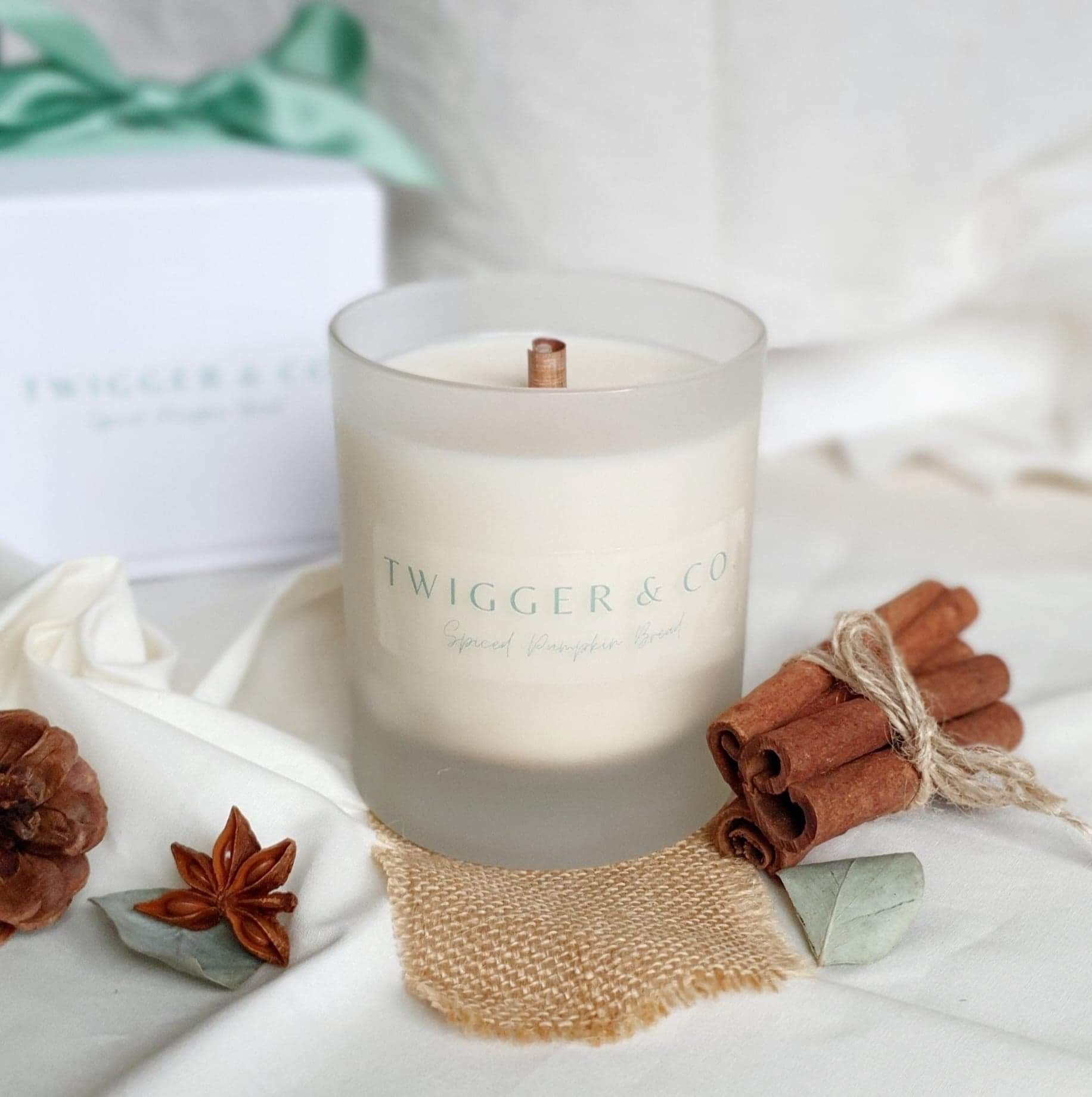 Apple Cinammon medium candle