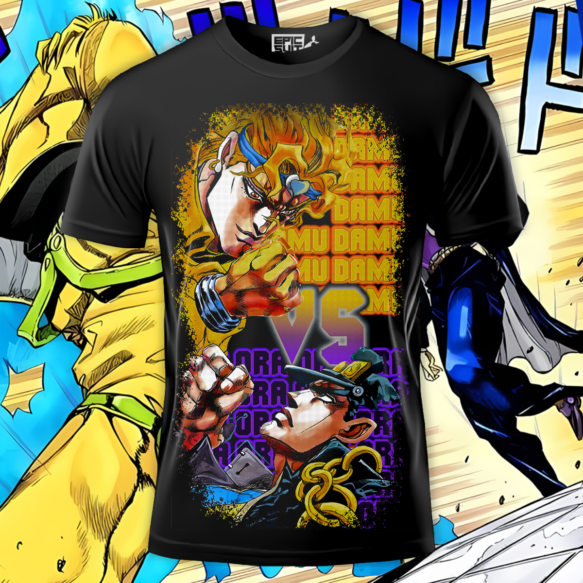 Jotaro Cuyo vs Dio Brando