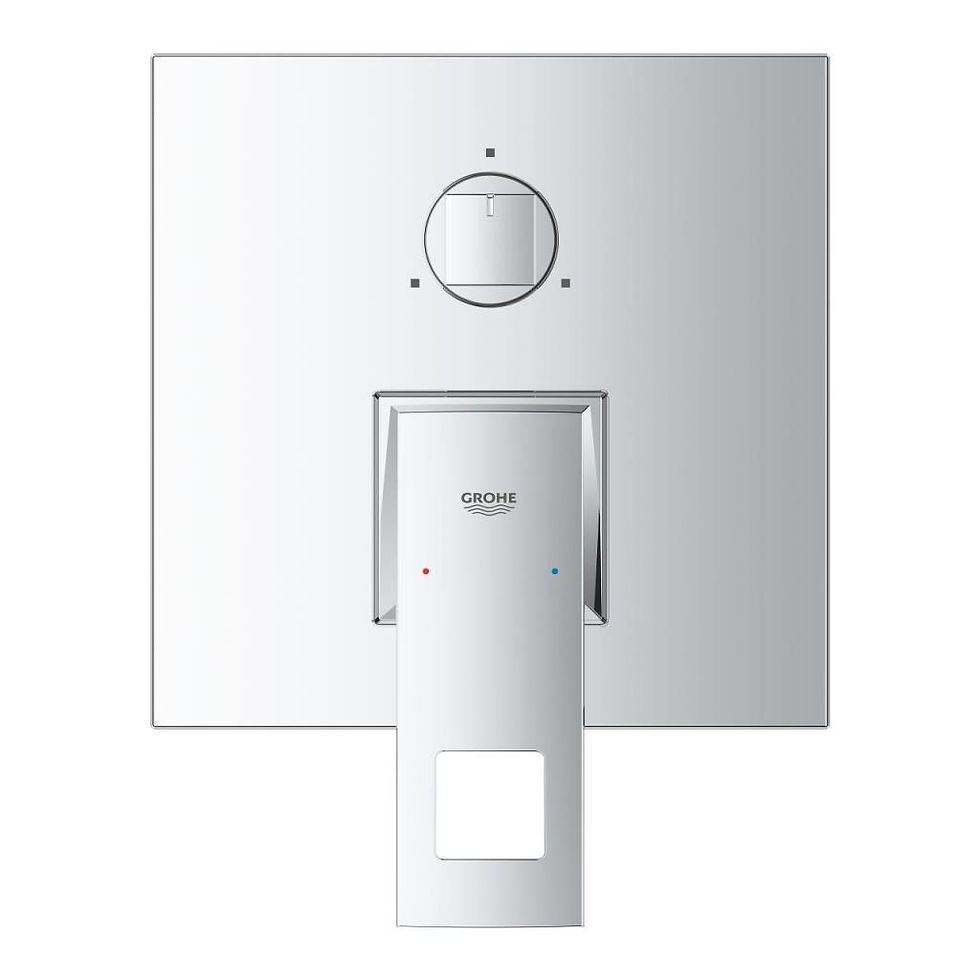 Küçük resim: 24094000 Grohe Eurocube Ankastre Banyo/Duş Bataryası (Sıva Üstü Grubu), 3 Yollu