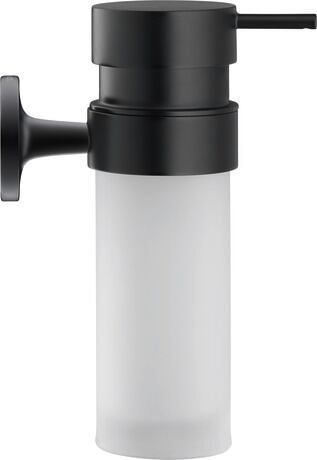 Küçük resim: 99354600 Duravit Starck T Sıvı Sabunluk, Mat Siyah