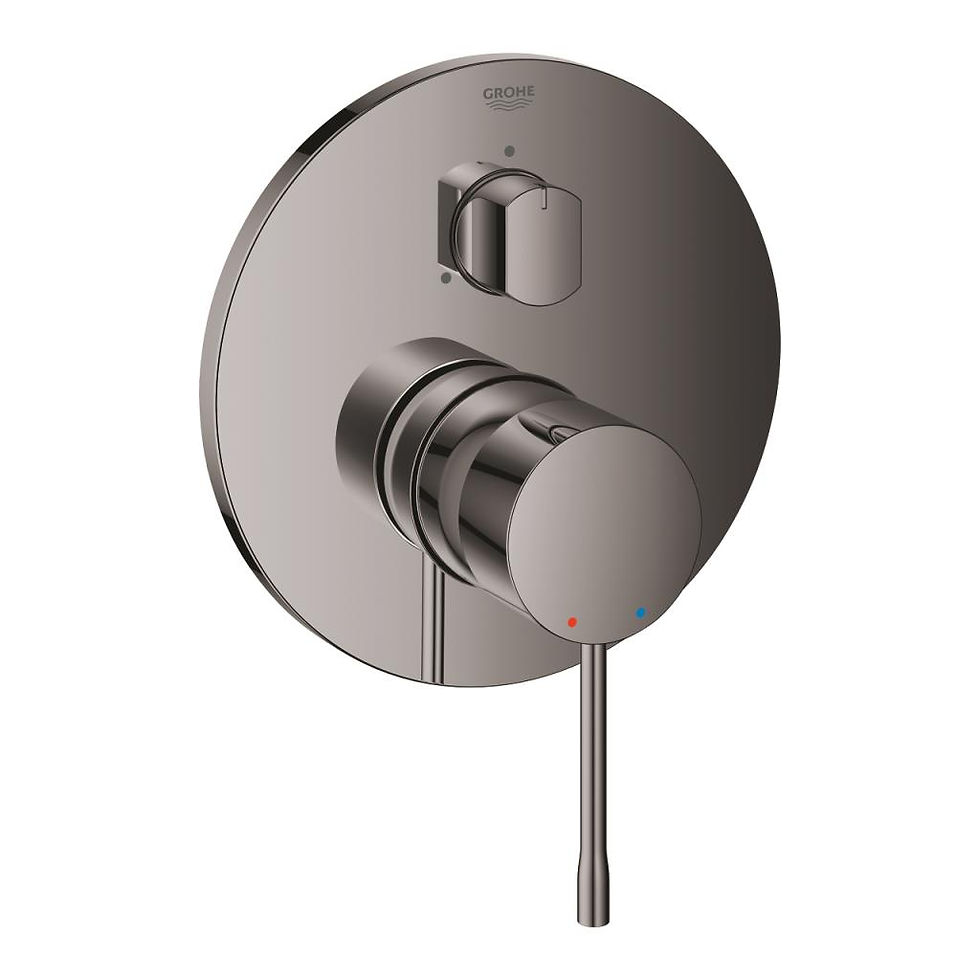 Küçük resim: 24169A01 Grohe Essence Ankastre Banyo/Duş Bataryası (Sıva Üstü Grubu), 3 Yollu,