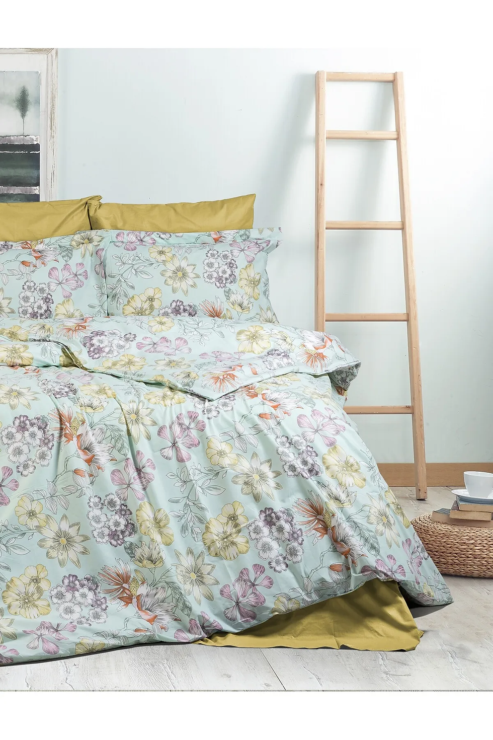 %100 Pamuklu Nevresim takımı Çizgili Seri Çift Kişilik