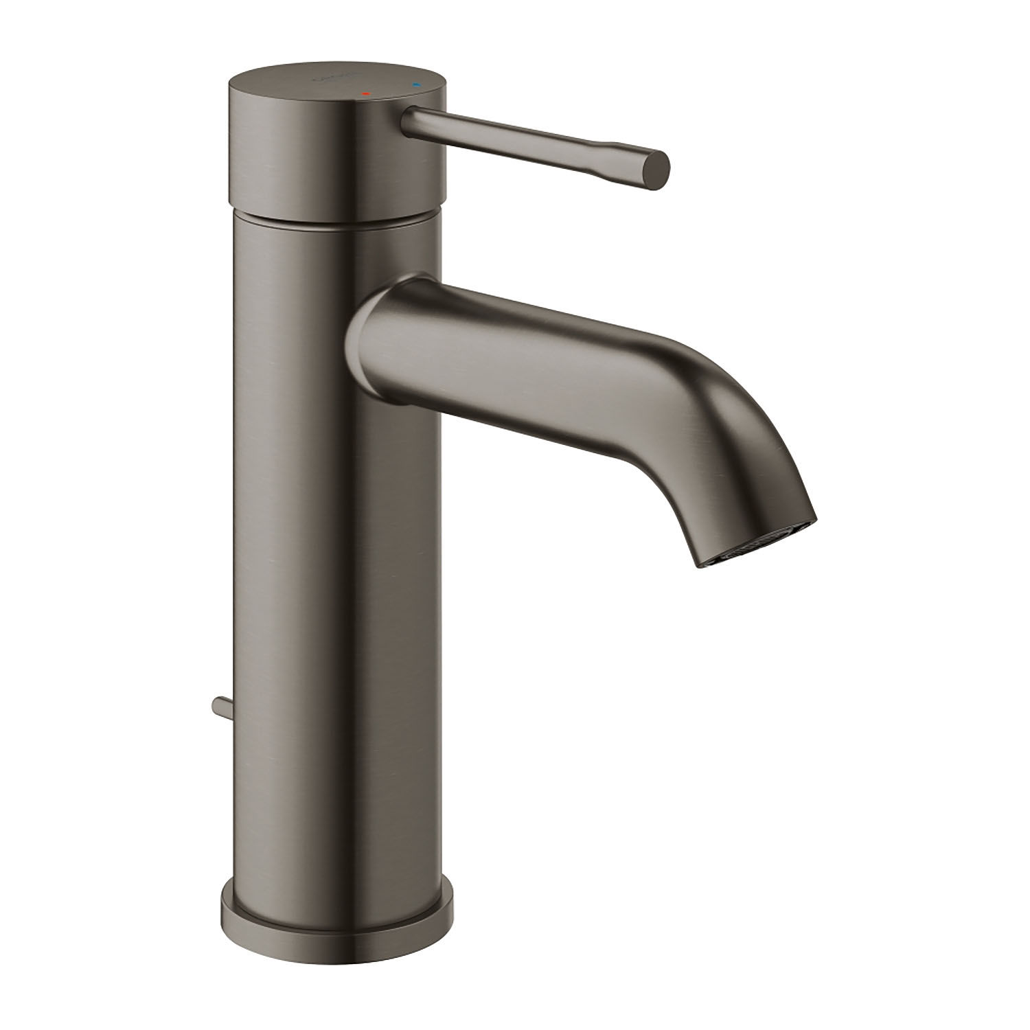 23589AL1 Grohe Essence New Lavabo Bataryası, Sifon Kumandalı, Fırçalı Sert Grafi