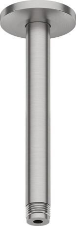 Küçük resim: UV0670025046 Duravit Tepe Duşu Dirseği, Tavandan, 200 mm, Mat Siyah