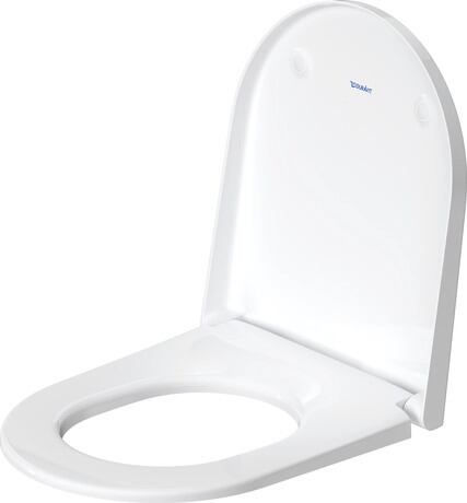 Küçük resim: 21691300 Duravit D-Neo Klozet Kapağı, Yavaş Kapanır, Mat Antrasit