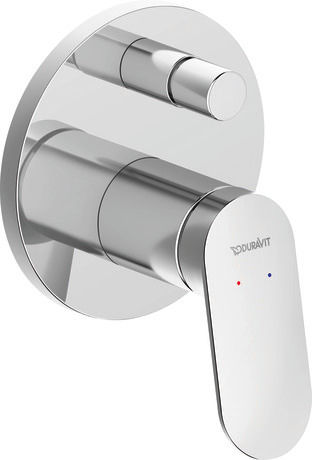 Duravit Wave Ankastre Banyo Bataryası, 2 Yollu, Fırçalı Bakır