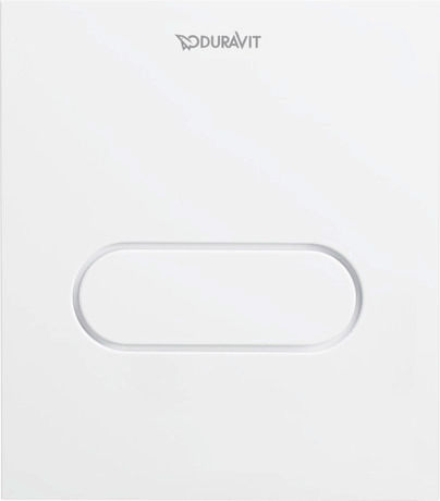 WD5004011000 Duravit DuraSystem Tek Basmalı Pisvuar Kumanda Paneli, Beyaz (Sıva
