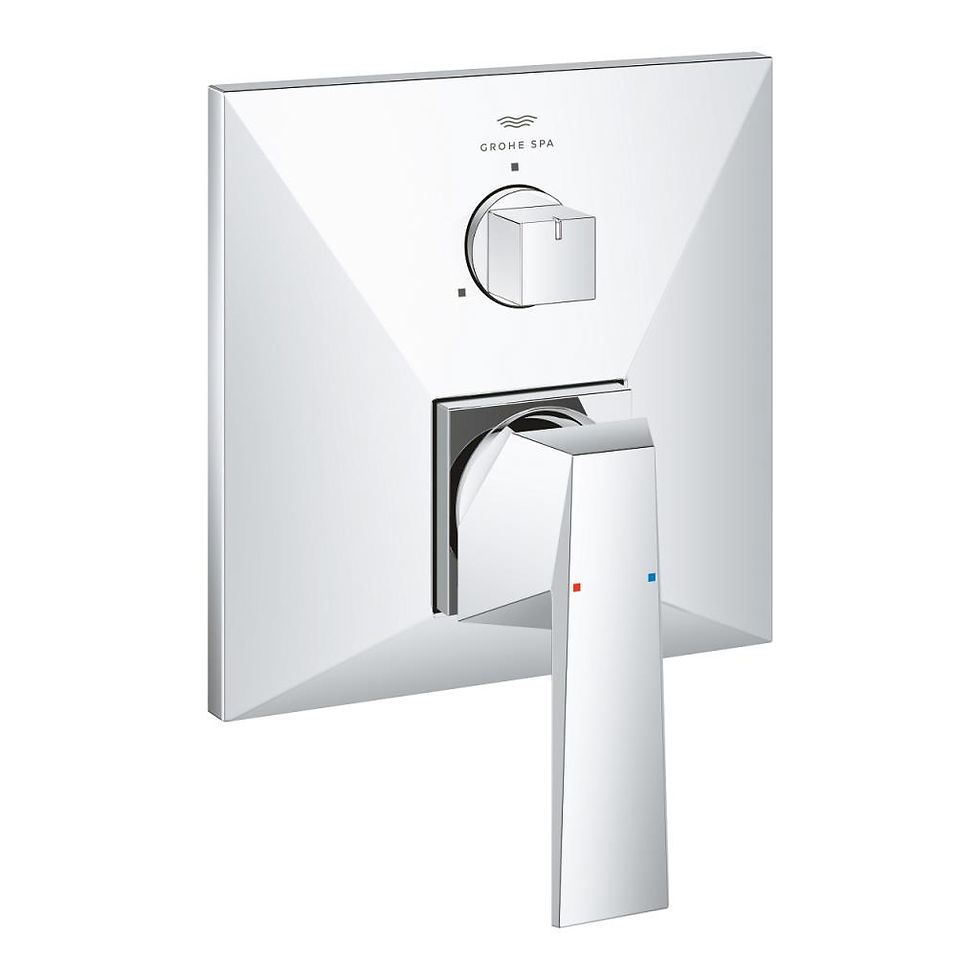 Küçük resim: 24340000 Grohe Allure Brilliant Ankastre Banyo ve Duş Bataryası (Sıva Üstü Grubu