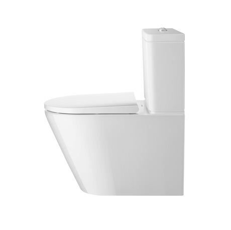 Küçük resim: 21691300 Duravit D-Neo Klozet Kapağı, Yavaş Kapanır, Mat Antrasit