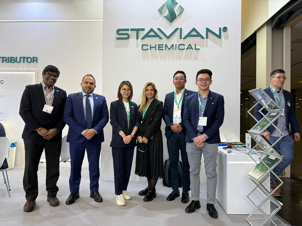 K – The World's No.1 Trade Fair for Plastics and Rubber - Stavian Chemical @ Hall 7 B04 Looking forward meeting You until 15-10-2025.