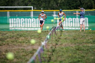 Trying to match the pace… (Photo cred. Jeff Kaplic)