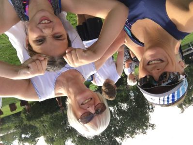 Three generations all about to do their first Park Runs! 37, 71, 8