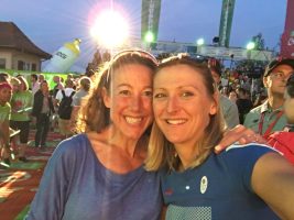 Pretty special to receive encouragement and support from Chrissie Wellington!