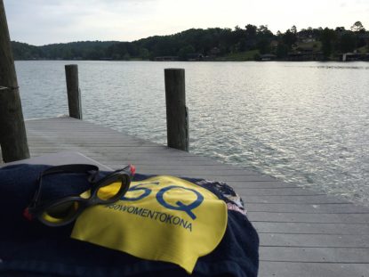 5Q swimming in the Tennessee River