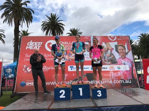 Sharing the podium with Annabel Luxford and Penny Hoskins - Congrats. A nice little Scody 1-2 as well! 