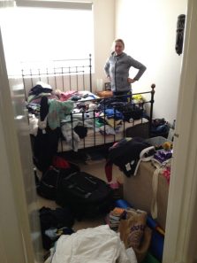 The chaos! Trying to sort my life out on my way to relocating to San Francisco!