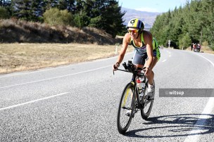 On the bike and loving it (Photo www.witsup.com)