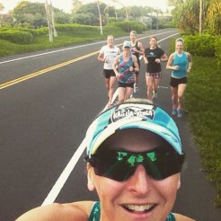 Purpleptach Kona Camp - evening easy run