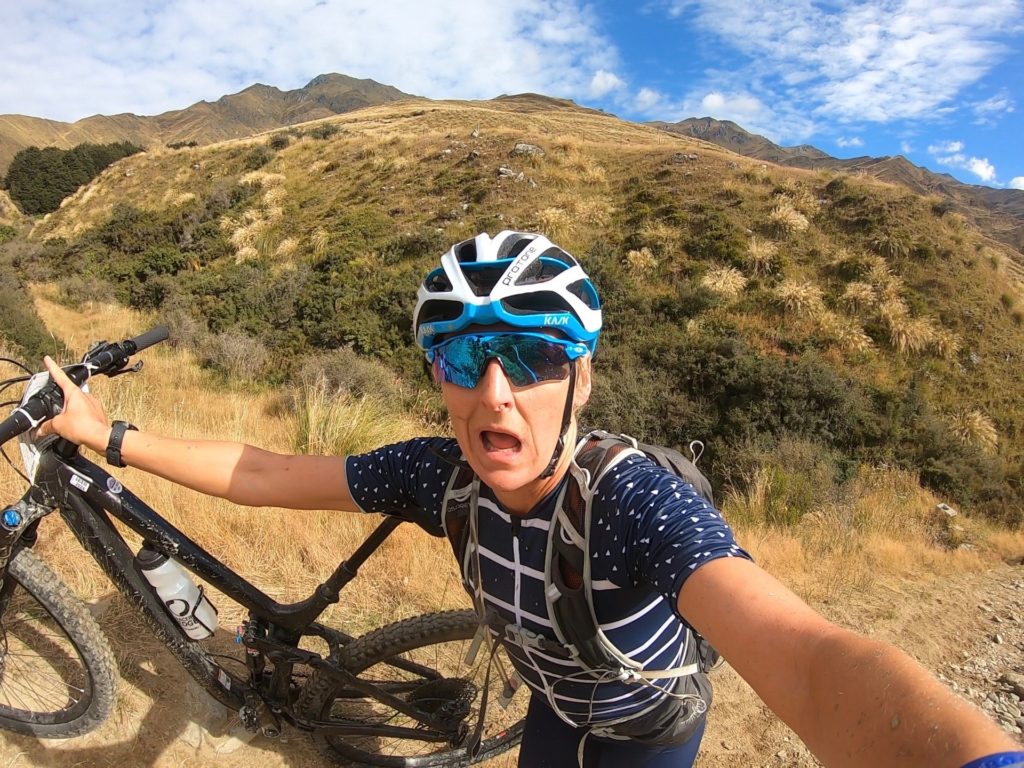 Pedalling squares – one of the steamer climbs that I ran the bike up.