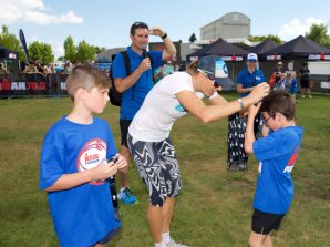 Iron kids runs - such good fun. These kids have so much energy and full of smiles!