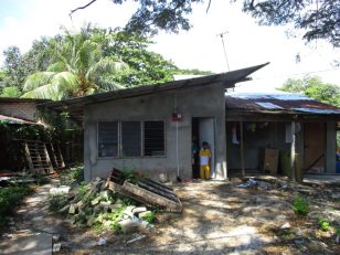 The other side of the island, away from the tourism and race