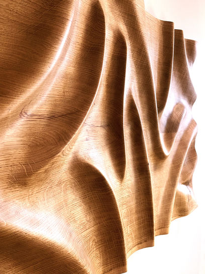 Babar Sculpture, artiste, sculpteur sur bois, model unique, œuvre d'art sculpture bois chêne art made in France tableau œuvre d'art    