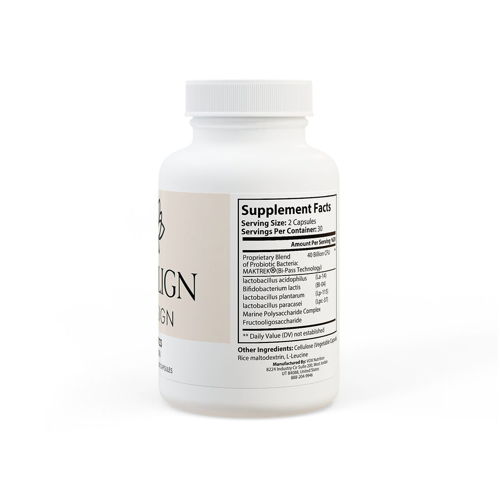 Thumbnail: Align + Digest (Probiotic, 40B CFU, MAKTREK®) — Gut balance, steady energy