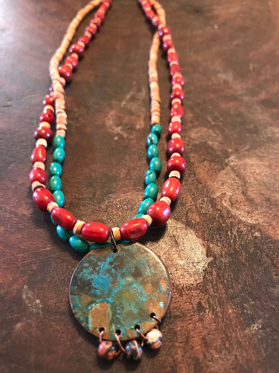 Thumbnail: Patina Copper Necklace