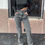 Miniatura: WIDE LEG OLIVIA GRIS