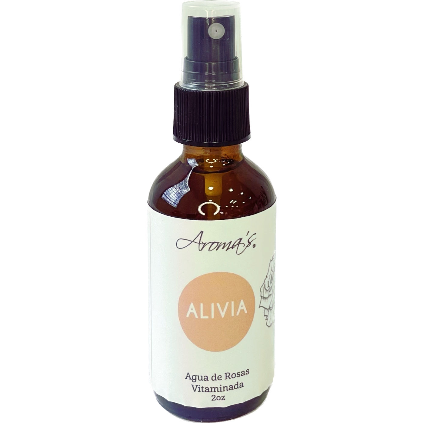 Agua de Rosas Vitaminada 2oz