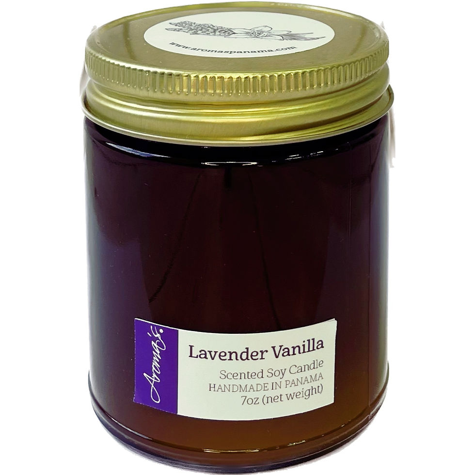 Miniatura: Lavender Vanilla Soy Candle