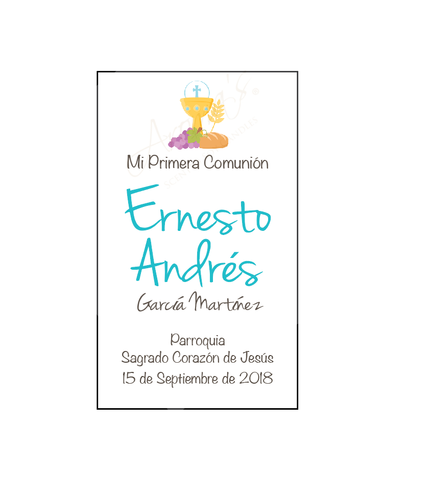 Miniatura: Personalización e Impresión de Vela