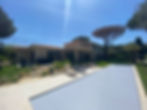 Villa Saint-Tropez MENUISERIE TECHNAL CAVE A VIN ACIER GARDE-CORPS