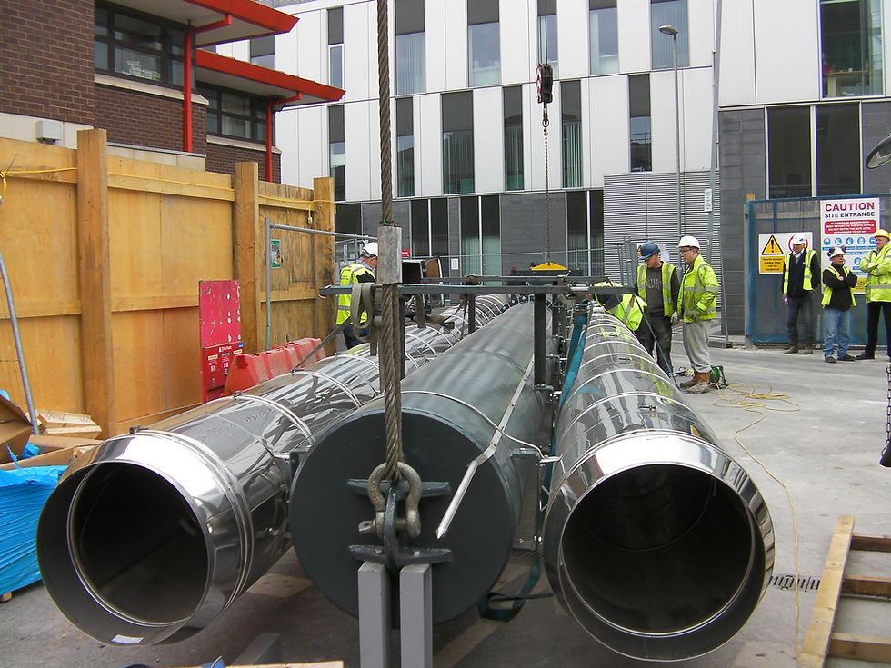 Ingrams's Installation at a Manchester Hospital