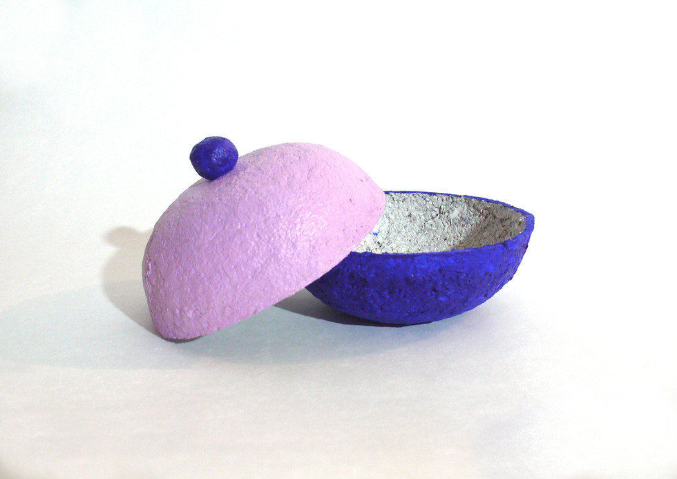 Miniature : Cloche bleu klein/rose