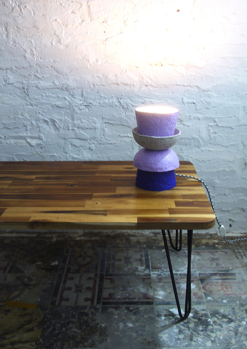 Miniature : Lampe totem diabolo