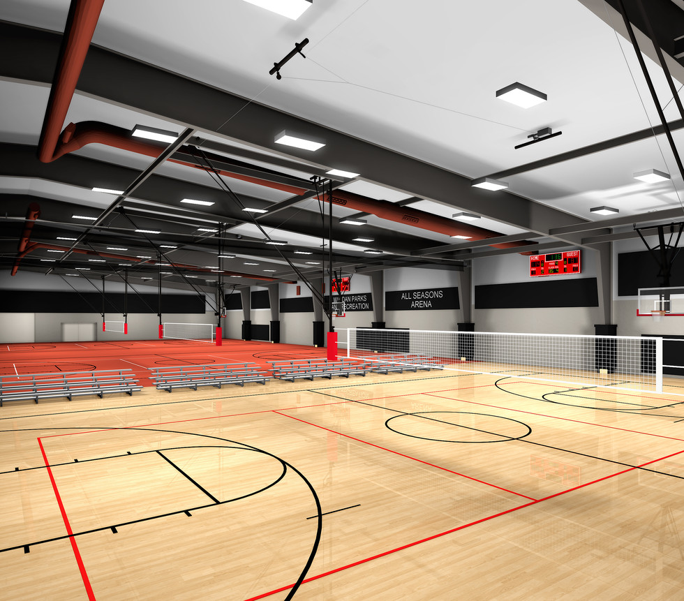ALL SEASONS ARENA ATHLETICS ICON Architects