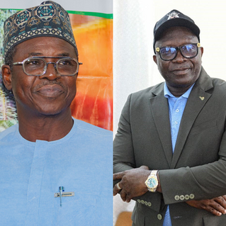 PASSATION DE SERVICE ENTRE LE PRÉSIDENT AROUNA LAWANI ET ATHANASE AGUIYA.