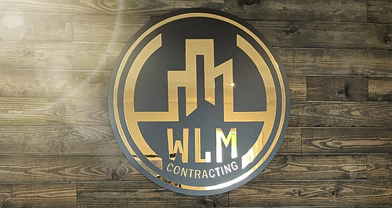 WLM Contracting - headquarters focal wall