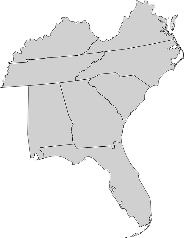 Southeastern States Coverage