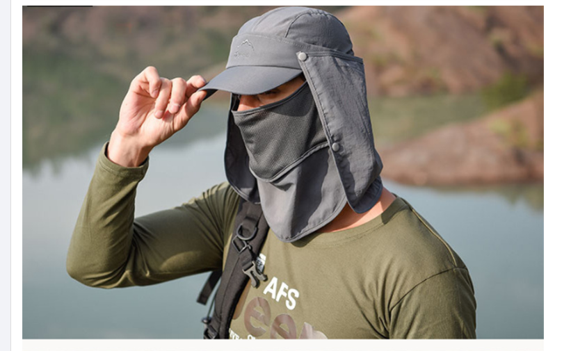 Thumbnail: Sun Hat with Front and Back Cover