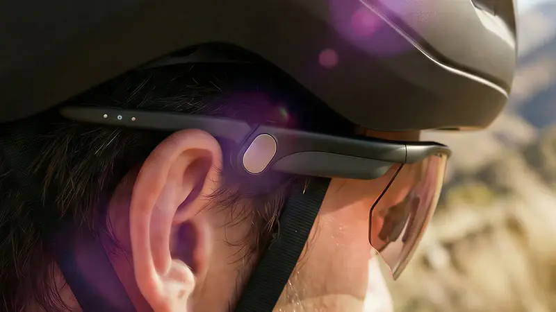 Thumbnail: BleeqUp Ranger AI Sports Camera Glasses - Lenses by Zeiss