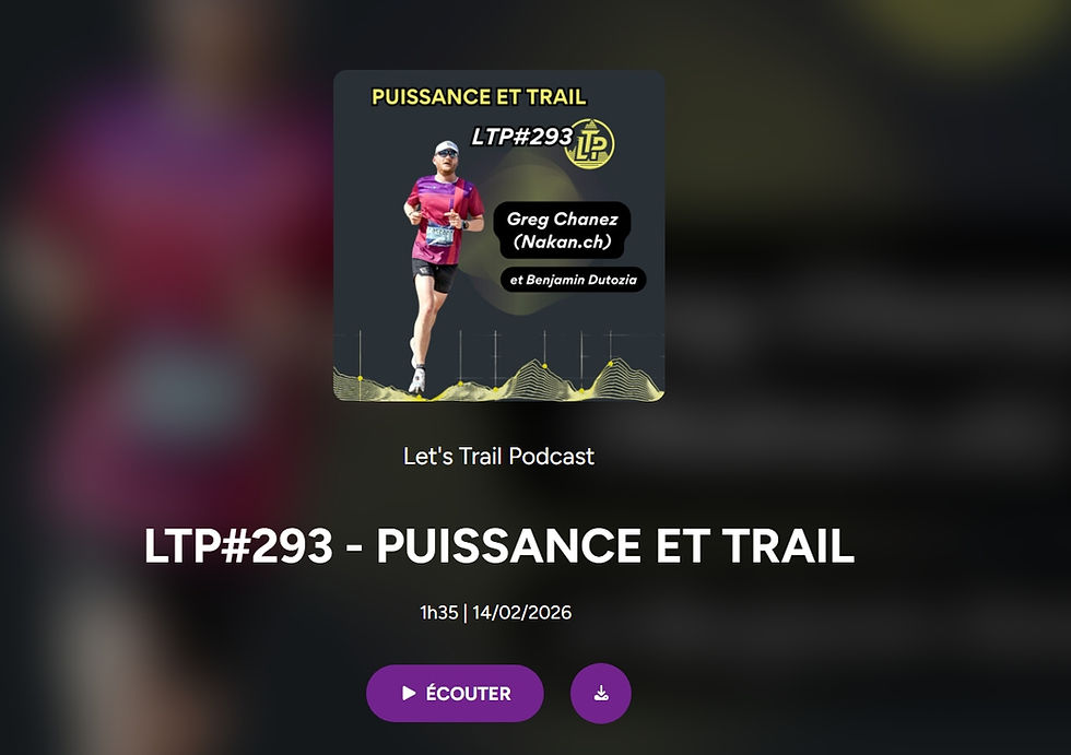 La puissance en trail : gadget ou vrai outil d'entrainement ?
