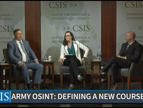 US Army Defining a New Course in OSINT