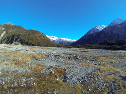 Hiking towards the River