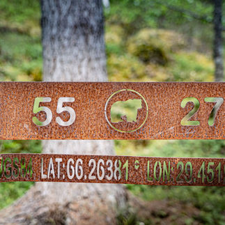Signpost Finland: Karhunkierros Hiking Trail
