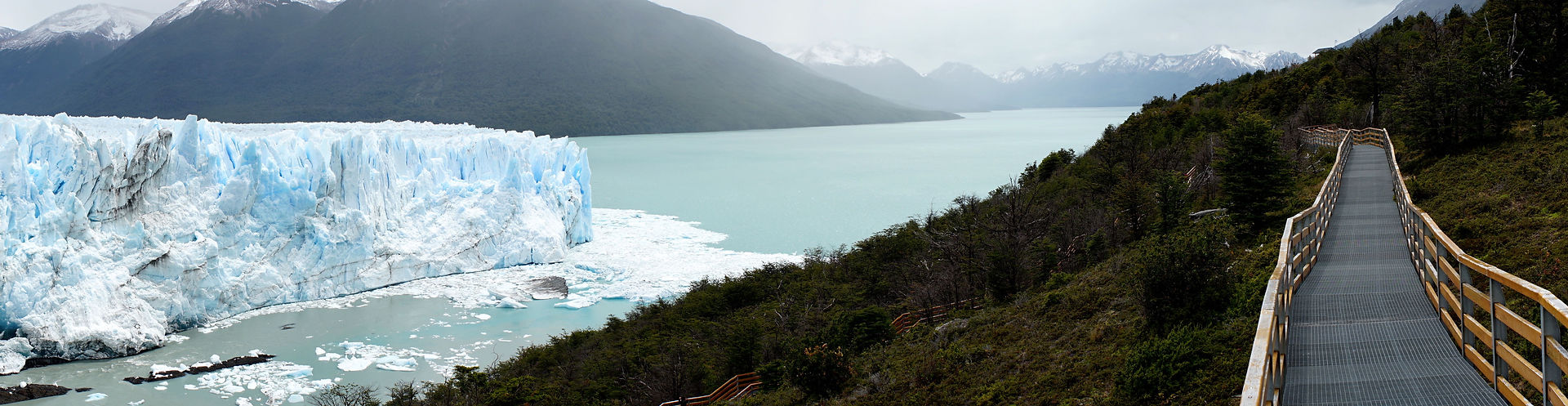 Perito-Moreno-Gletscher Argentinien Chile Südamerika Landschaft