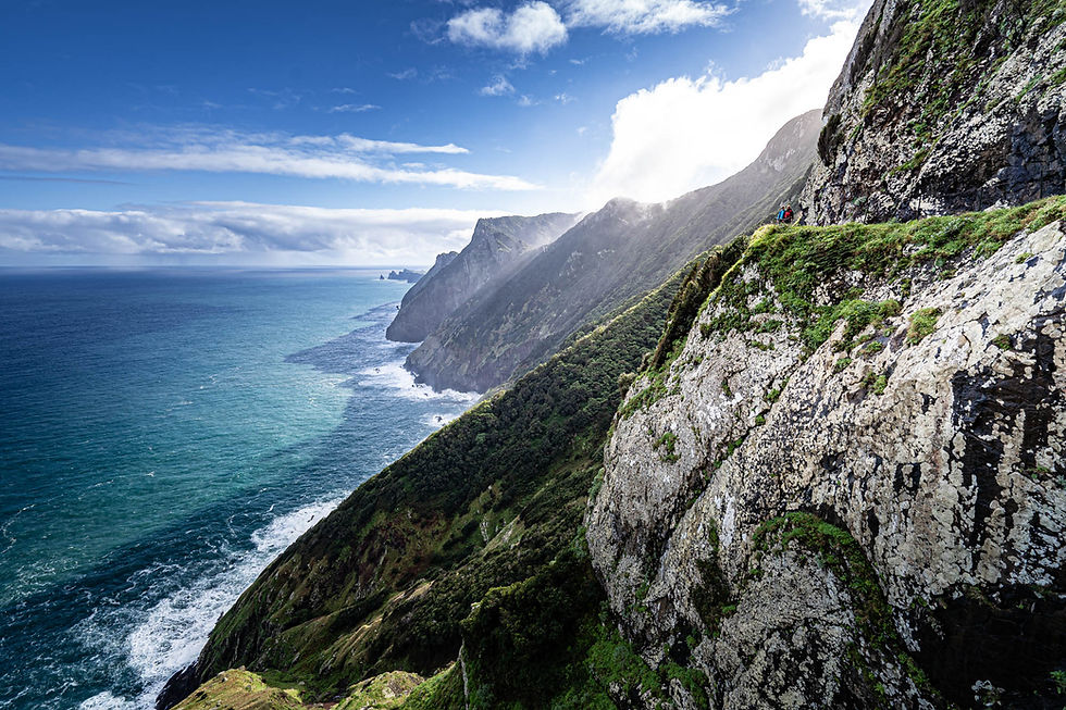 Madeira - Hike along coastal cliffs through the Boca do Risco