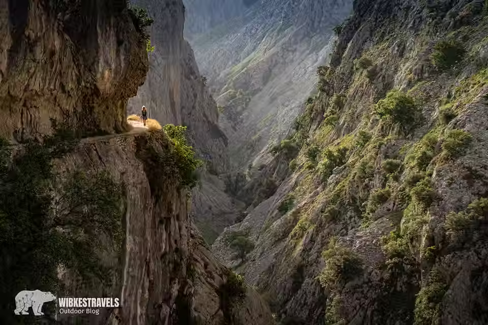 Ruta del Cares, Spain's most beautiful hiking trail, spectacular gorge, steep