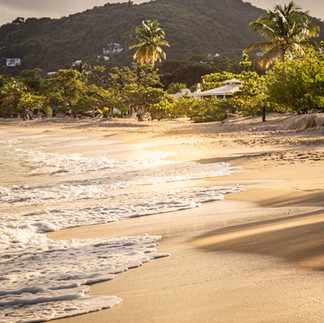 Anse Grande Grenada Caribbean sunset